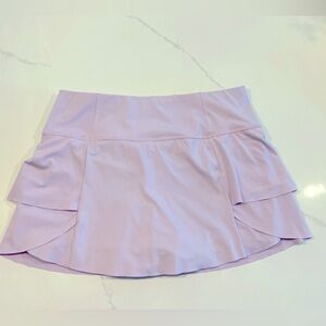 Athleta Purple Skater Skirt Ruffled Mini
